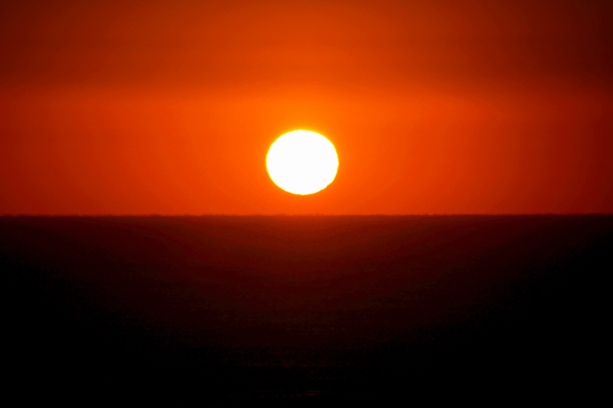 "Amanecer en el mar" de Juan Carlos Barilari