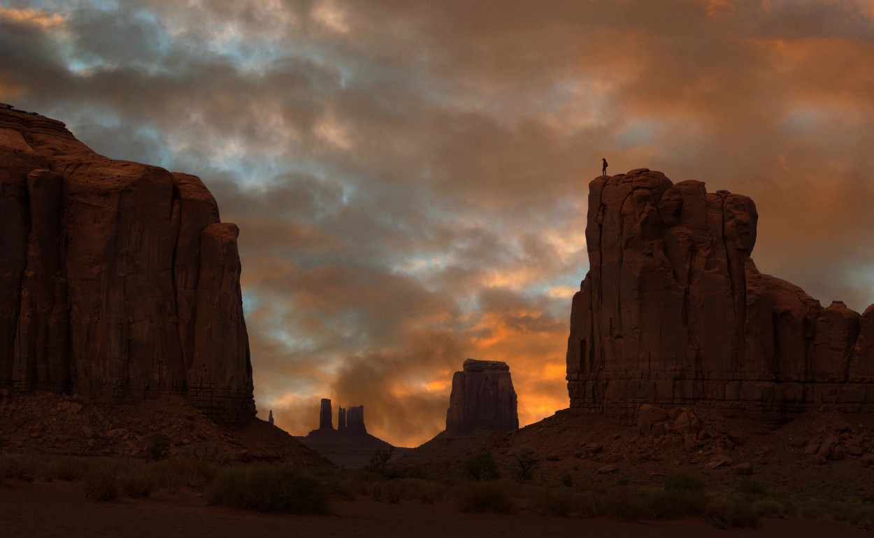 "el Espledndor de Monument Valley/USA" de Alberto Daniel Gangi