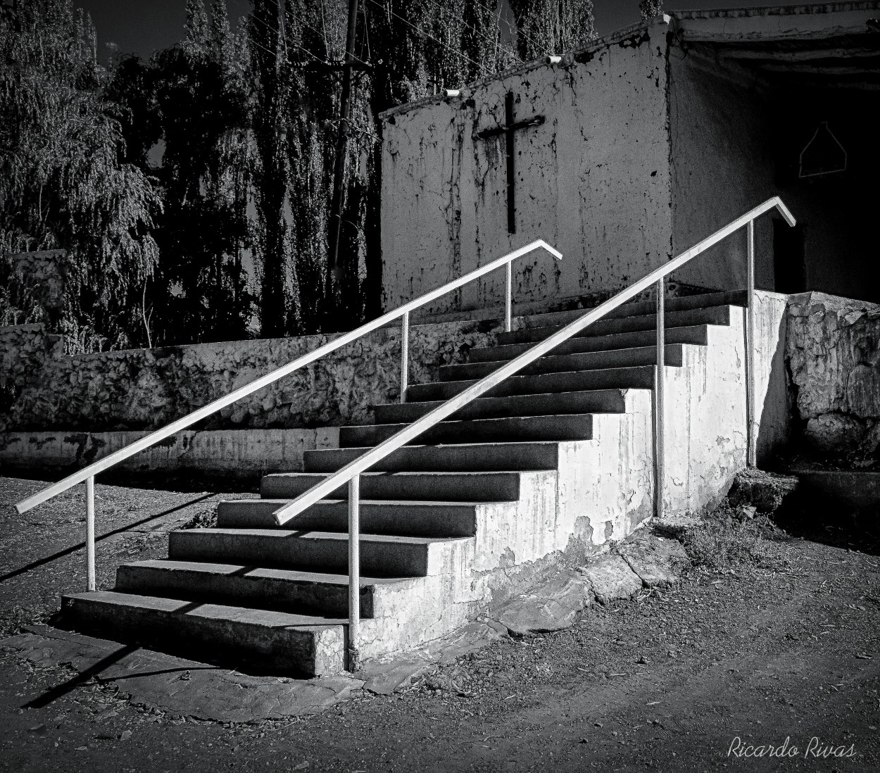 "Escalera a la capilla" de Ricardo Rivas