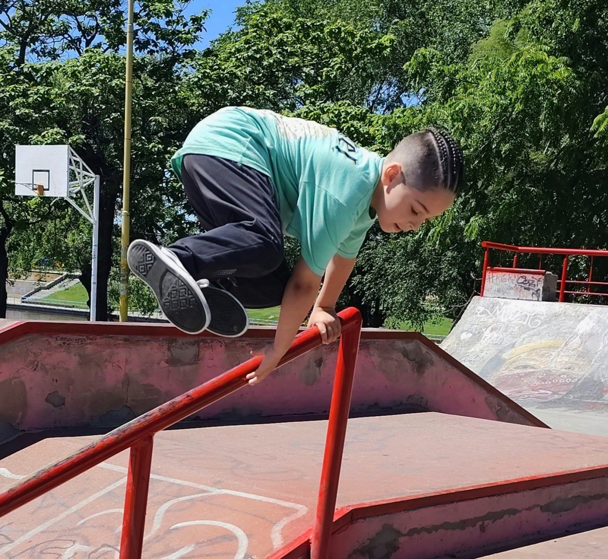 "Parkour el sbado en Olavarra..." de Marcelo Di Marco