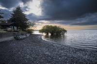 Atardecer en Lago Villarica