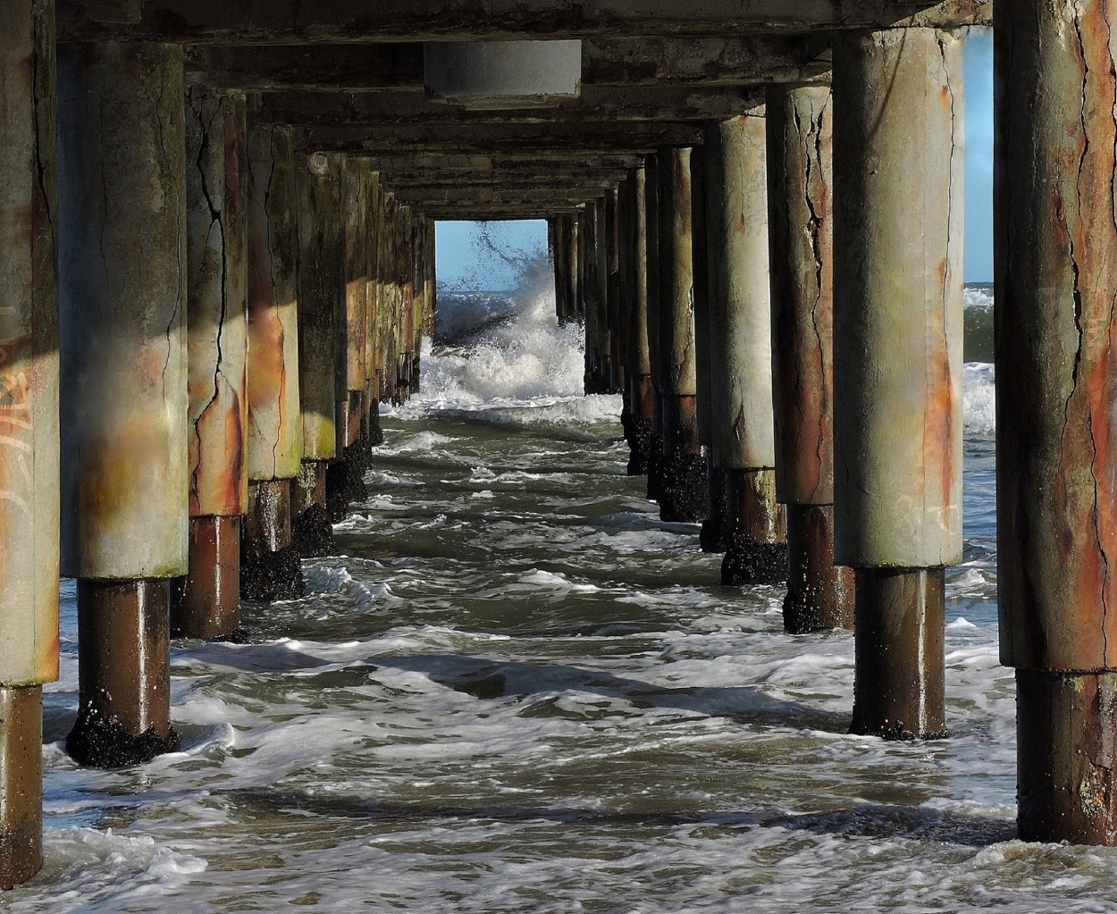 "Muelle de Pinamar" de Silvia Olliari