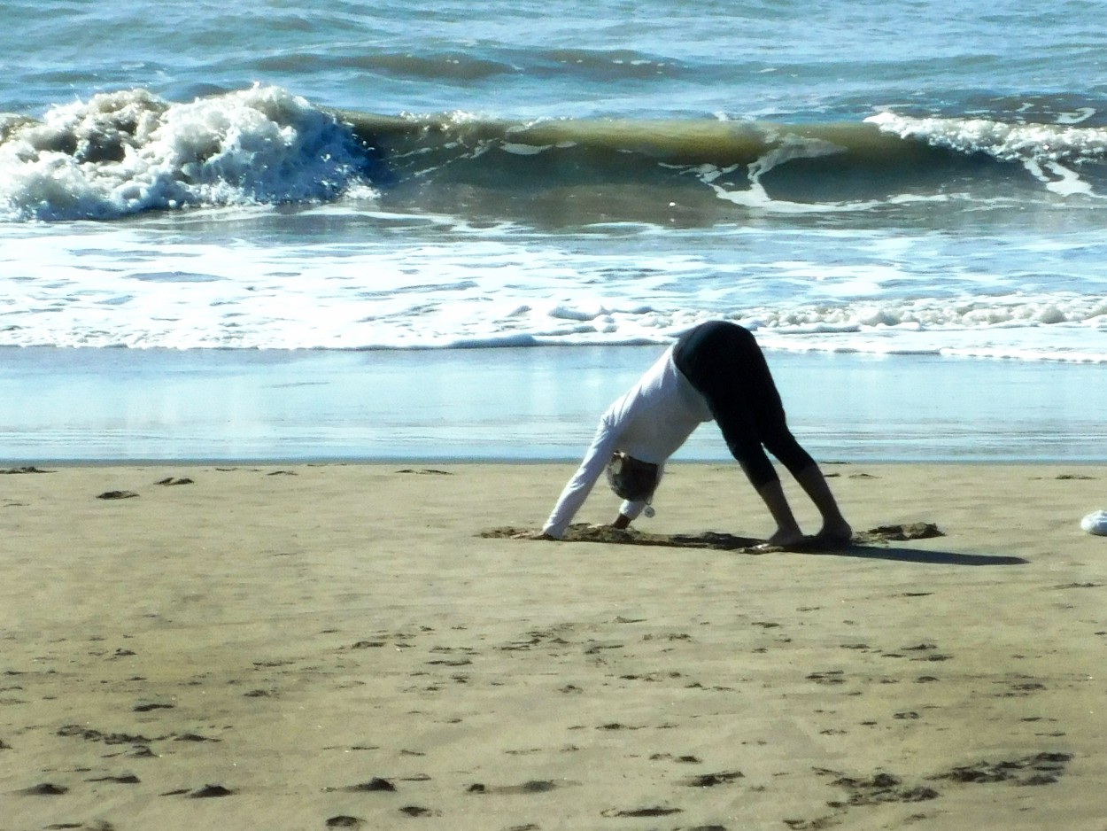 "YOGA EN EL MAR" de Noemi Pergament