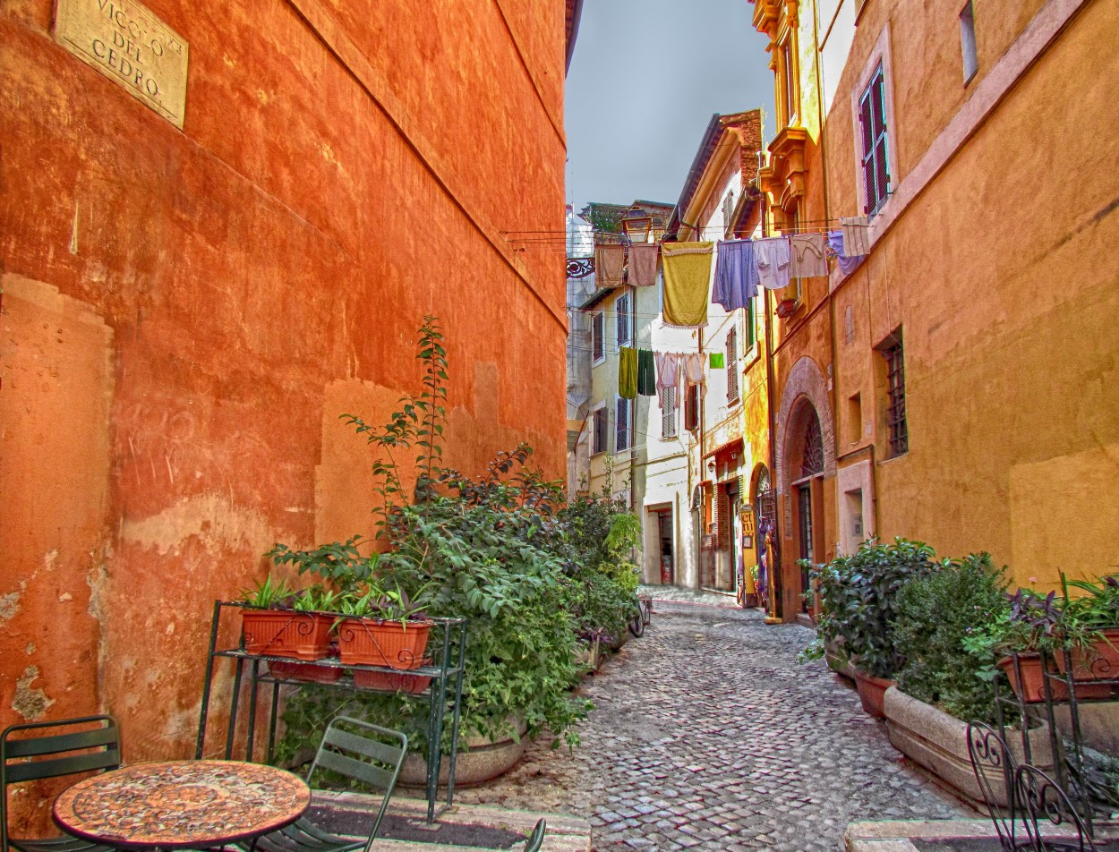 "Calles de Roma" de Manuel Raul Pantin Rivero