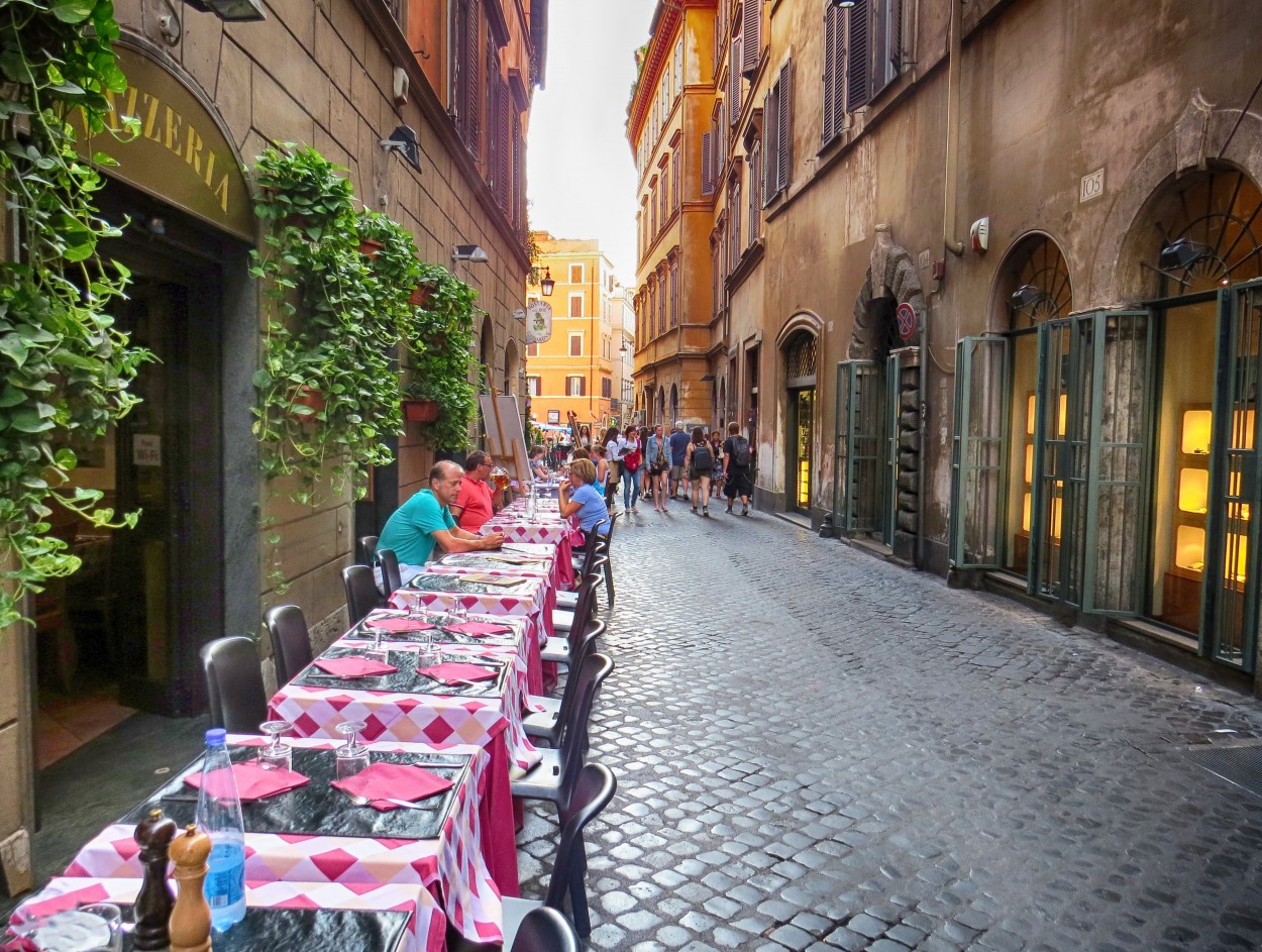 "Calles de Roma" de Manuel Raul Pantin Rivero