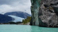 lago leones y glaciar