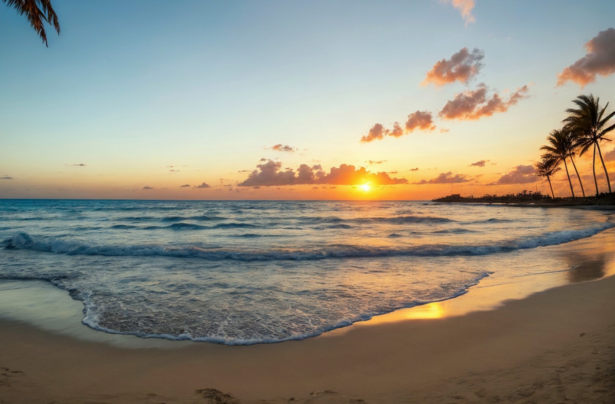 "Amanecer en la playa" de Jos Medin Arnau Cantavella