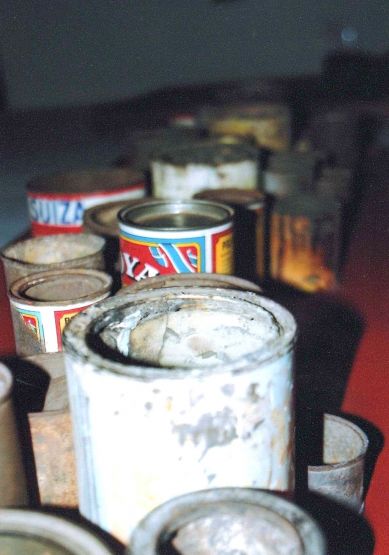 Foto 1/latas de pintura