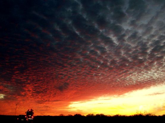 Foto 1/atardecer furioso..