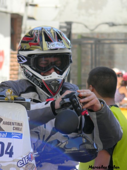 Foto 4/moto Dakar (vistindose para la ocasin)