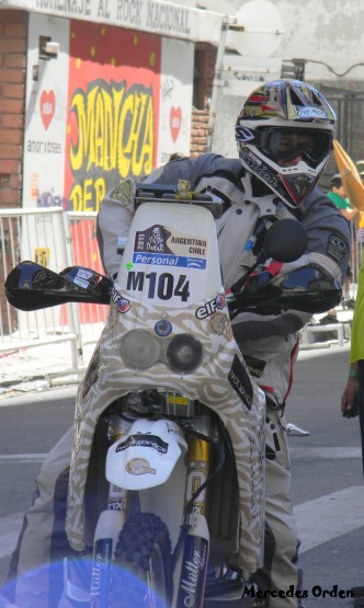 Foto 5/moto Dakar (vistindose para la ocasin)