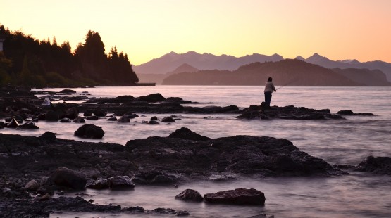 Foto 2/Anocheciendo en el Lago Nahuel Huapi