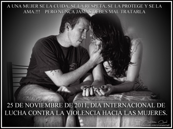 Foto 4/Contra la violencia hacia las mujeres.