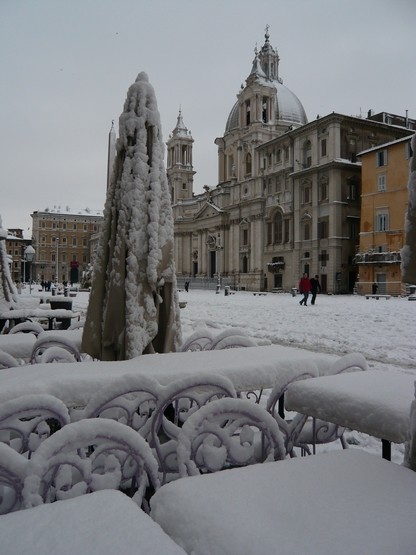 Foto 3/Si la nieve llega a Roma...