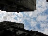 Nubes en el mar, el ro y en la ciudad