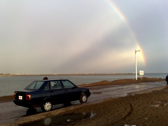 Foto 3/Despus de la tormenta.... sale el arco iris...