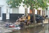 Secuelas de la inundacin platense...