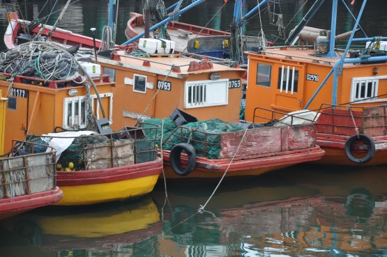 Foto 2/barcos de pesca argentinos. . .