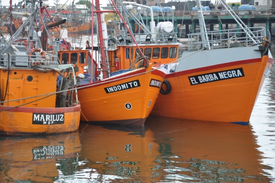 Foto 4/barcos de pesca argentinos. . .