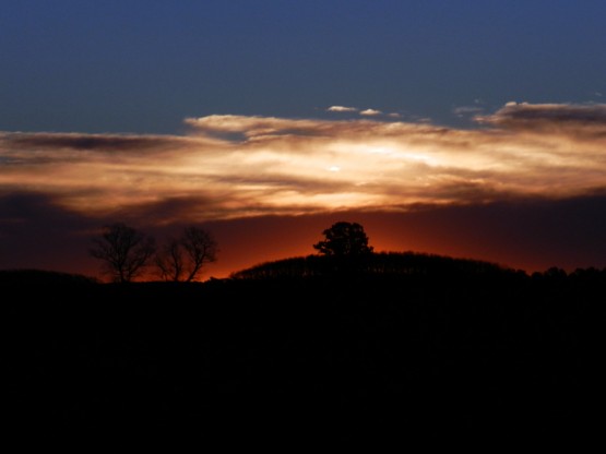 Foto 2/atardecer en la ruta