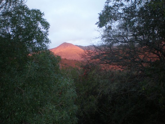 Foto 1/Ocaso en el invierno del Champaqui