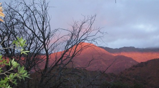 Foto 4/Ocaso en el invierno del Champaqui