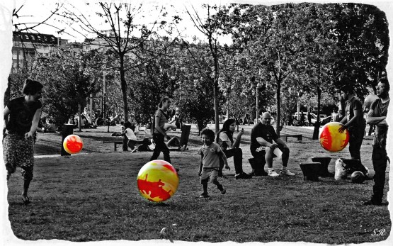 Foto 1/Balones en el Parque