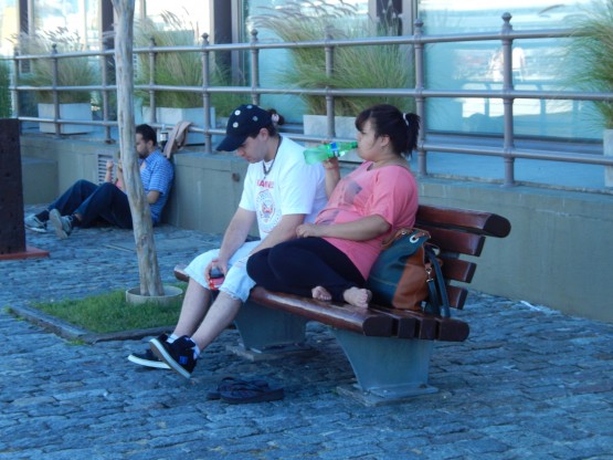 Foto 5/La gente en Puerto Madero