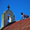 La capilla, la paloma y el pintor