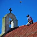 La capilla, la paloma y el pintor