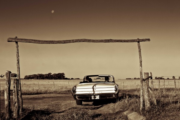 Foto 2/Al campo (a bordo de un Pontiac Catalina 1962)