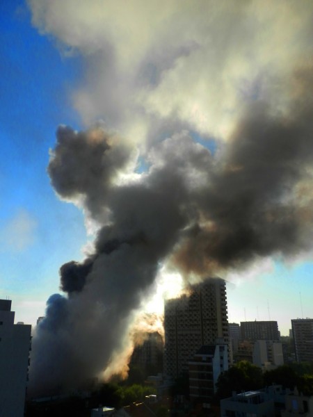 Foto 3/Incendio en el supermercado