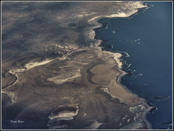 Foto 1/Costas patagnicas desde el aire