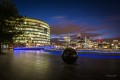 London, by night