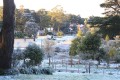 nieve en Sierra de Los Padres