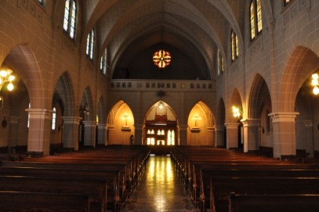 Foto 3/capilla Stella Maris (Mar del Plata).-