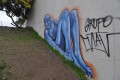 los graffitis del Parque Central de Mendoza