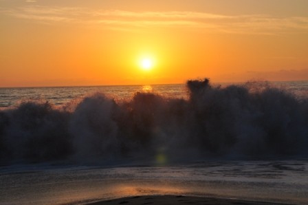 Foto 1/atardecer en playa brava, Iquique-Chile