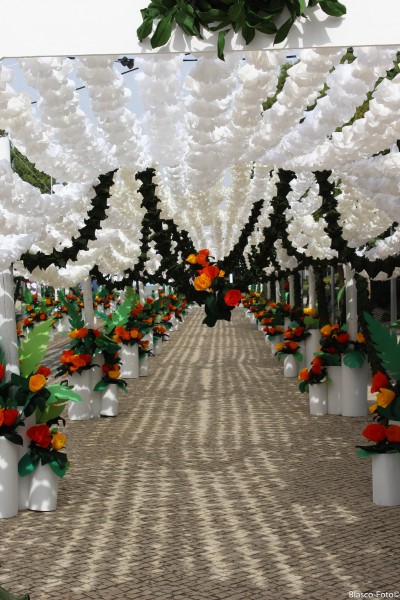 Foto 1/Jardin de flores de papel