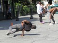 ` Bailando en la plaza`