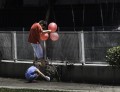 Gente por el parque