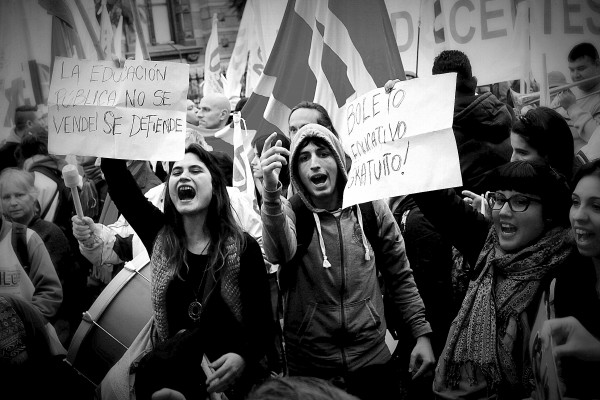 Foto 4/Marcha a favor de la educacin publica y gratuita