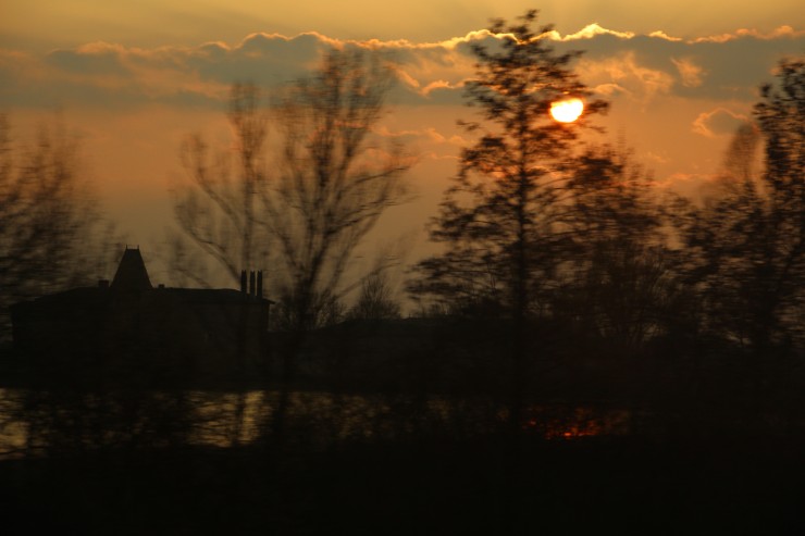 Foto 3/`Amanecer en el tren`