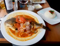 Platos de la gastronoma peruana.