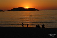 Cae la tarde en Baiona, Pontevedra