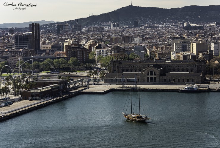 Foto 3/Puerto de Barcelona desde el aire...