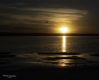 El amanecer en la Patagonia....