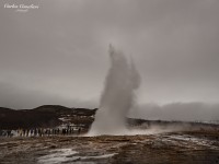 Geiser Blaskog, Islandia.