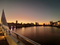 Una noche en Puerto Madero