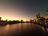 Una noche en Puerto Madero